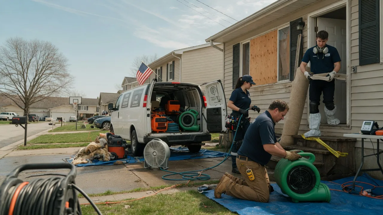 Water Damage Restoration in Rockford, IA near me